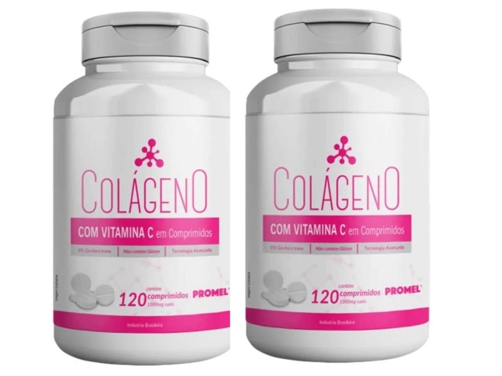 2 Colageno com Vit. C 120 Caps 1000 mg – 240 Caps