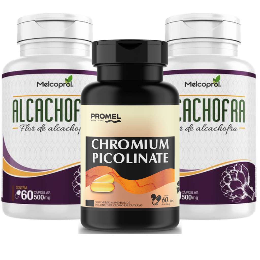 Alcachofra 60 Caps + Picolinato de Cromo